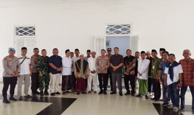 Musyawarah Persiapan Kegiatan Haul Muazis NU Menes Bersama Unsur Forkopimcam Menes