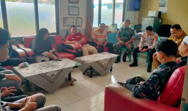 Koordinasi Danramil 0104/Cimanuk dalam Pengawasan Program Makan Bergizi Gratis (MBG) di Kecamatan Cimanuk