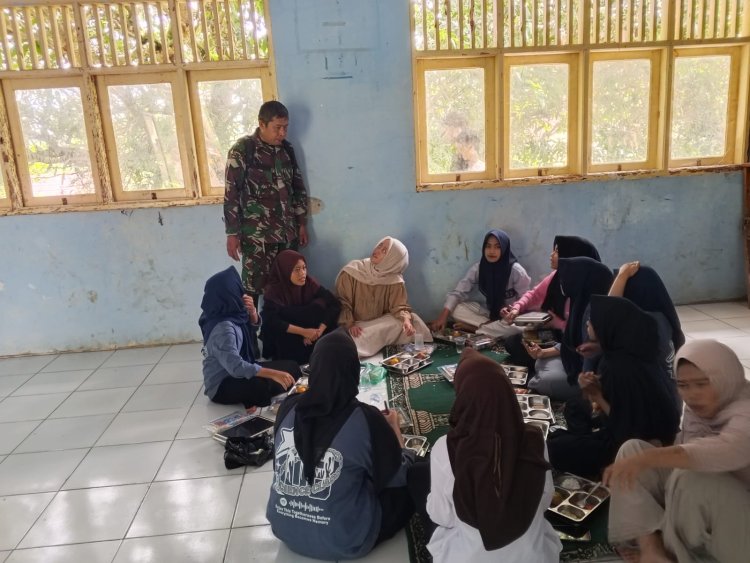 KORAMIL 0107/SAKETI  PENDAMPINGAN PROGRAM MBG DI SPPG KONDANG JAYA