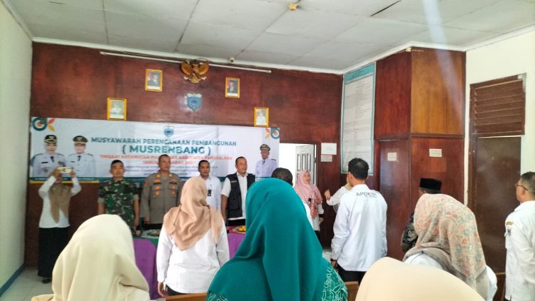 Musyawarah Perencanaan Pembangunan Tingkat Kecamatan Pagelaran Tahun Anggaran 2027