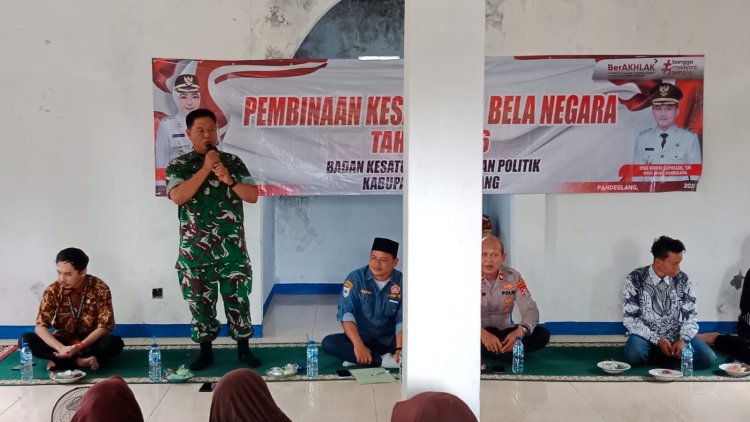 Danramil 0108/Bojong: Bentuk Generasi Berkarakter, Disiplin dan Berjiwa Patriotisme