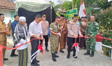 Dandim 0601/Pandeglang Pimpin Kegiatan Launching 200 Titik Jembatan Garuda Kodim 0601/Pandeglang  “TNI Hadir untuk Rakyat”