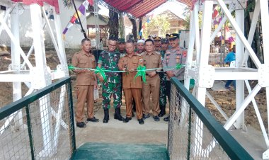 Penantian Panjang Berakhir, Jembatan Blengbeng Resmi Diresmikan DANDIM 0601/Pandeglang