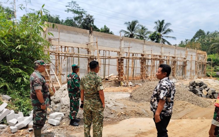 Kodim 0601/Pandeglang  Peninjauan Pembangunan Koperasi Desa/Kelurahan Merah Putih (KDKMP) di Wilayah Koramil 0111/Pagelaran