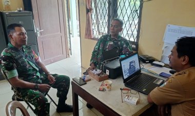 KOMSOS DANRAMIL 0103/BANJAR TERKAIT DUKUNGAN GENSET UNTUK PROGRAM KARYA BAKTI TNI TA. 2026