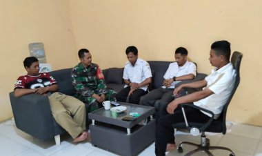 KOMSOS BABINSA KORAMIL 0113/CIKEUSIK BERSAMA PEMDES PARUNGKOKOSAN DALAM RANGKA PENCARIAN LAHAN KDKMP