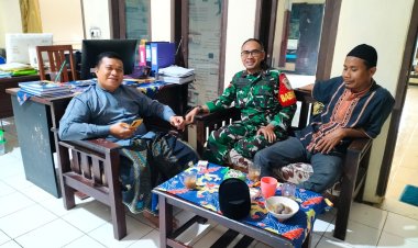 KOMSOS BABINSA DALAM RANGKA KOORDINASI PENCARIAN LAHAN KDKMP DI DESA KUPAHANDAP