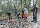 Satgas TMMD Ke-129 Hari Ke-16 Bersama Warga Terus Genjot Pembukaan dan Pengerasan Jalan di Kampung Ciririgi