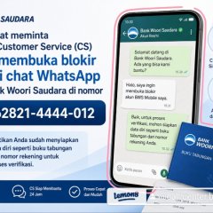 Cara Menghubungi WhatsApp Bank Woori Saudara dengan Mudah